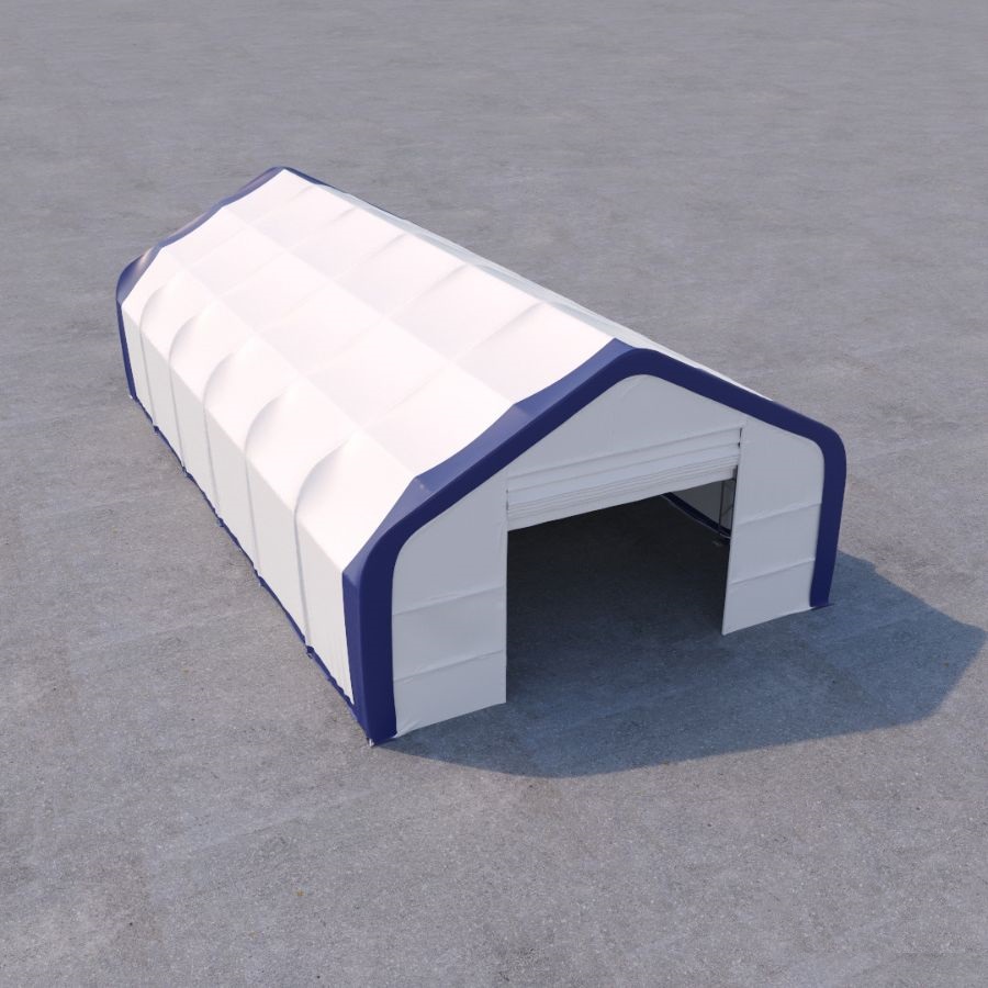 Dual Truss Storage Shelter (30&prime; x 60&prime; x 20&prime;) - CONTAINERS DIRECT PTY LTD