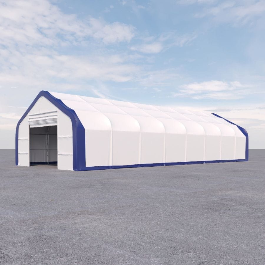 Dual Truss Storage Shelter (30&prime; x 80&prime; x 20&prime;) - CONTAINERS DIRECT PTY LTD