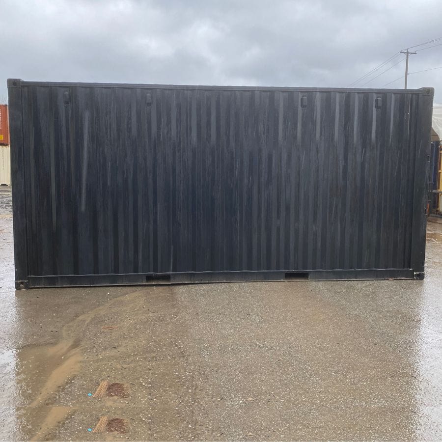 20&rsquo;HC New (1-Trip) Shipping Container &ndash; Painted Black - CONTAINERS DIRECT PTY LTD