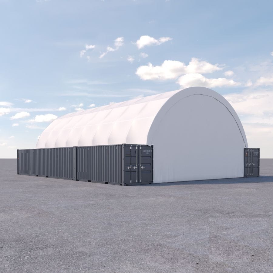 40&rsquo; x 60&rsquo; Container Shelter - CONTAINERS DIRECT PTY LTD