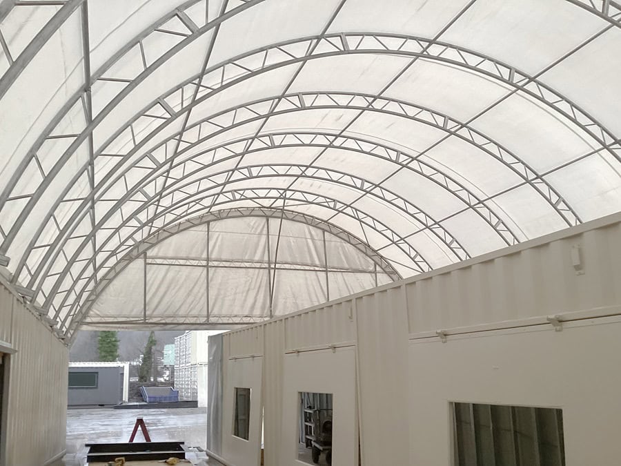 40&rsquo; x 60&rsquo; Container Shelter - CONTAINERS DIRECT PTY LTD