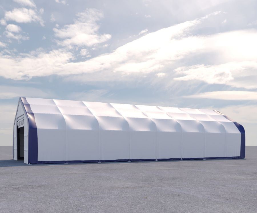 Dual Truss Storage Shelter (30&prime; x 80&prime; x 20&prime;) - CONTAINERS DIRECT PTY LTD