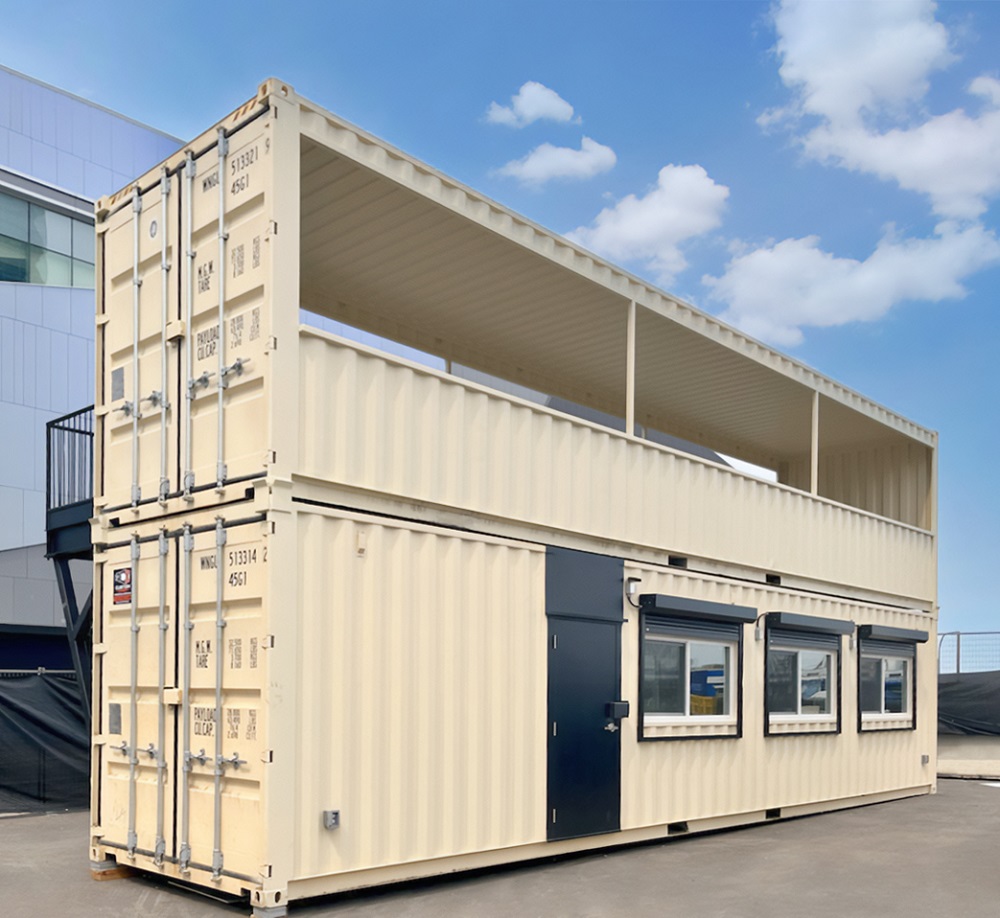 40&rsquo;HC VIP Area with Patio for the Oilers - CONTAINERS DIRECT PTY LTD
