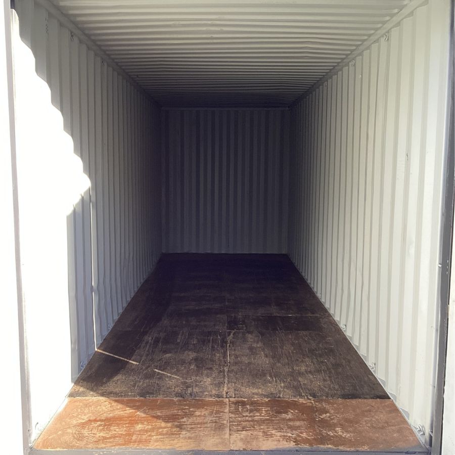 25&rsquo;HC Used Shipping Container (Painted Slate Grey) - CONTAINERS DIRECT PTY LTD