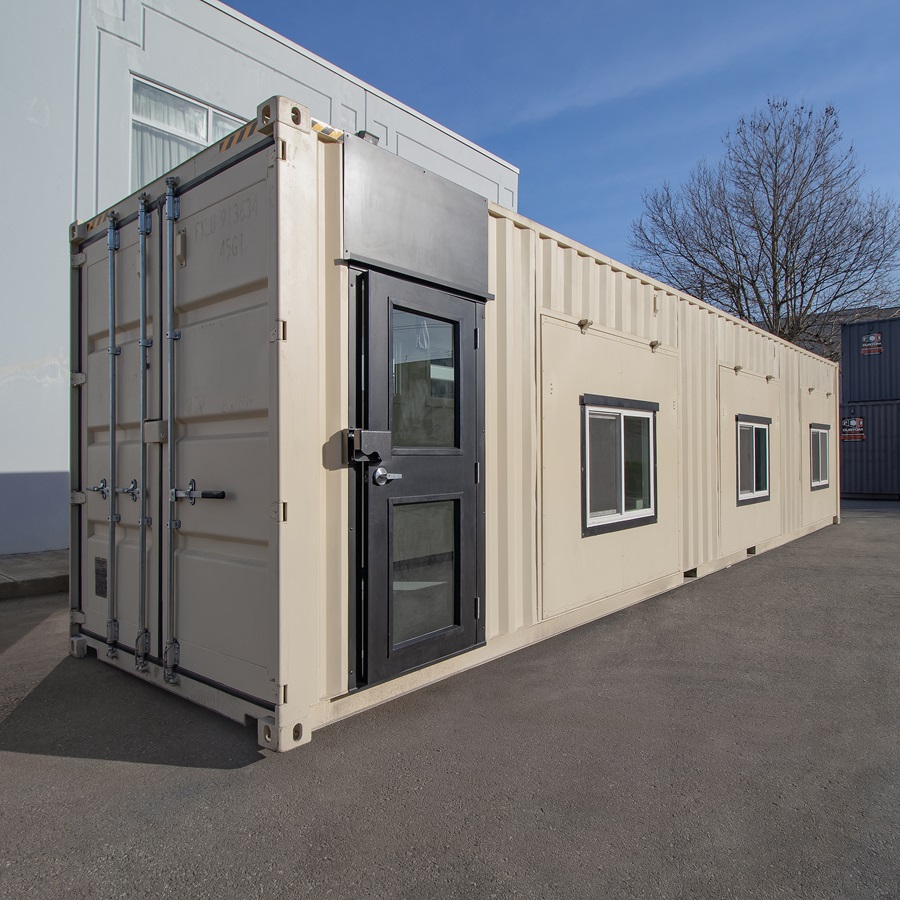 40&rsquo; Art Studio w/Flip up Doors - CONTAINERS DIRECT PTY LTD
